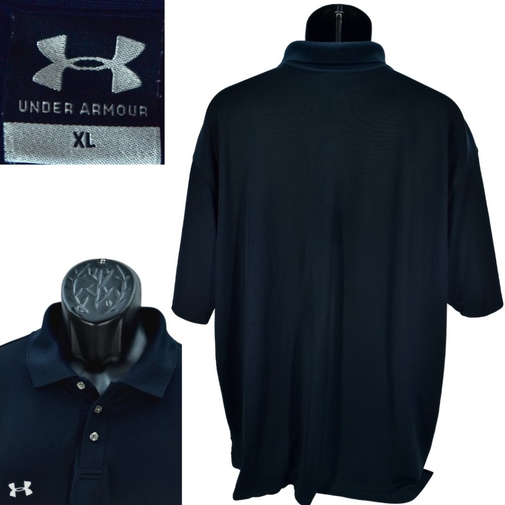 Under Armour L Solid Black Classic Performance Po… - image 5